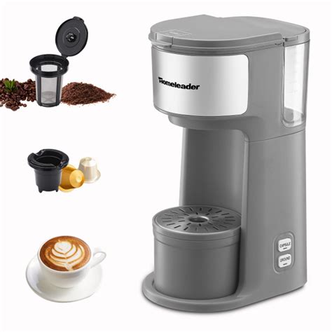 2-in-1 Coffee Maker: K-Cups & Ground Coffee with Automatic Cleaning ...