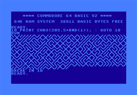 Image result for Coding in Basic 10-Print