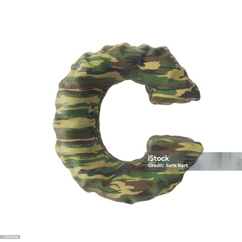 Camouflage English Alphabets Font Texture Stock Photo - Download Image Now - Abstract, Alphabet ...