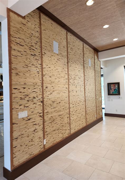 Bamboo Bathroom Wall Panels