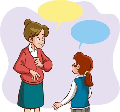 Teacher Talking To Class Clipart