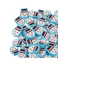 Snowman Mini Erasers - Stationery - 144 Pieces : Amazon.in: Home & Kitchen