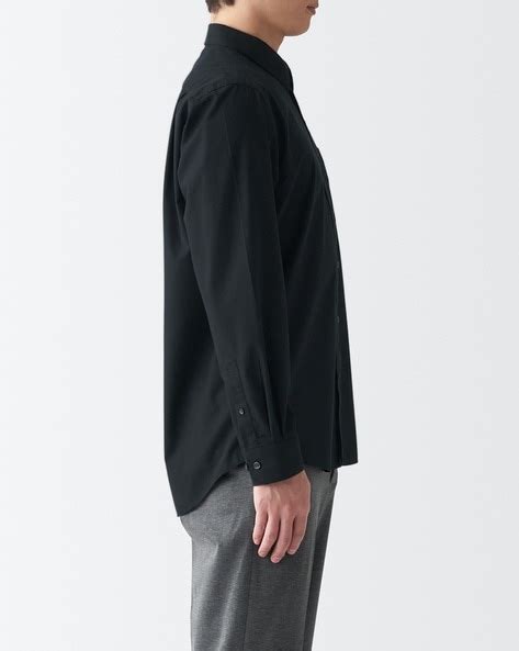Buy Black Shirts for Men by MUJI Online | Ajio.com