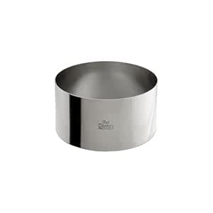 Buy Fat Daddio's Stainless Steel Round Cake and Pastry Ring, 6 Inch x 3 ...