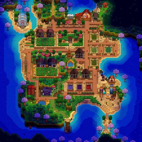 Stardew Valley Beach Farm Design | Ферма