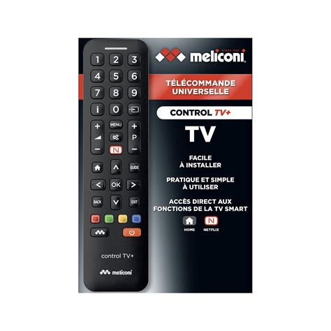 Image result for Telecommande Meliconi