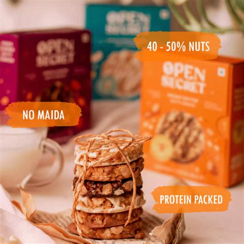 Buy healthy organic and sugar free biscuits in India – Open Secret