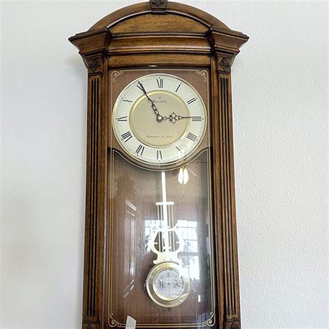 Lot #140 - Bulova Wall Clock - SLOCAL Estate Auctions Network