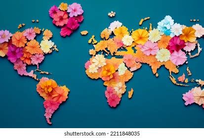 Colored World Map with Names 的图像结果