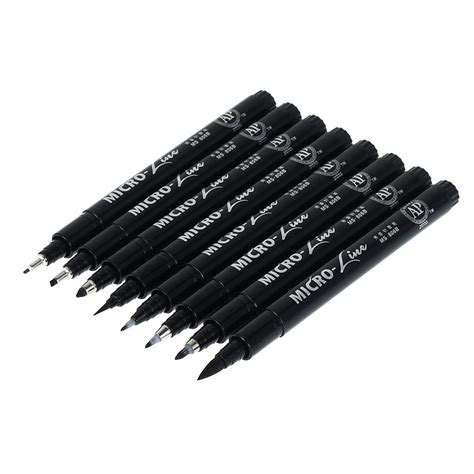 Buy Willstar 8PCS Fineliner Pens Fine Line Drawing Pens Fine Tip Sketch ...