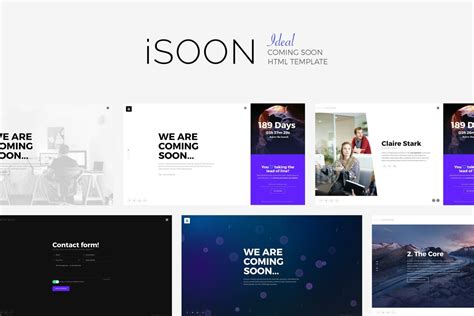Top 34+ Coming Soon Html5 Templates