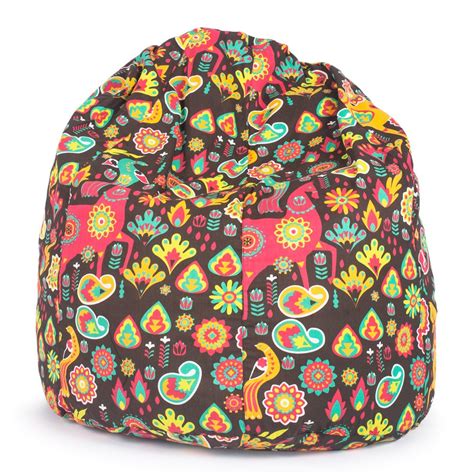 Chumbak Royal Animals Bean Bag - Brown : Amazon.in: Home & Kitchen