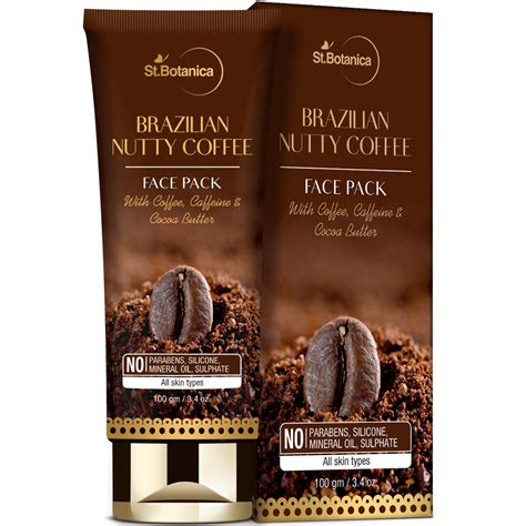 Buy St.Botanica Brazilian Nutty Coffee Face Mask 100g With Coffee ...