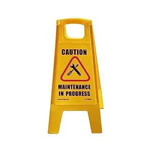 SUNSIGNS Warning Signage Board for Safety of Maintenance and Working ...