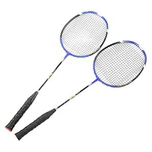 Ubersweet® Fiber Badminton Rackets, Shock Absorption Badminton Racquets ...