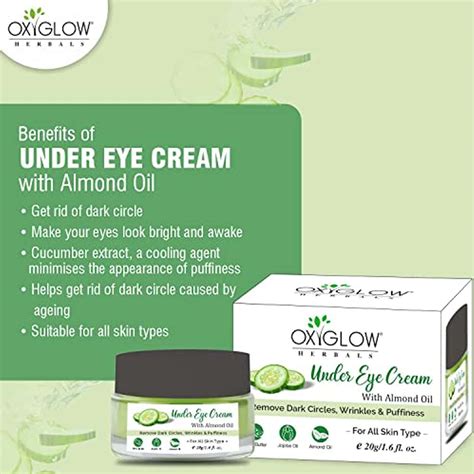 Buy OXYGLOW HERBALS UNDER EYE CREAM|REMOVE DARK CIRCLES(PACK OF 1 20G ...