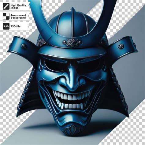 Premium PSD | Psd japanese mythology oni devil samurai mask on ...