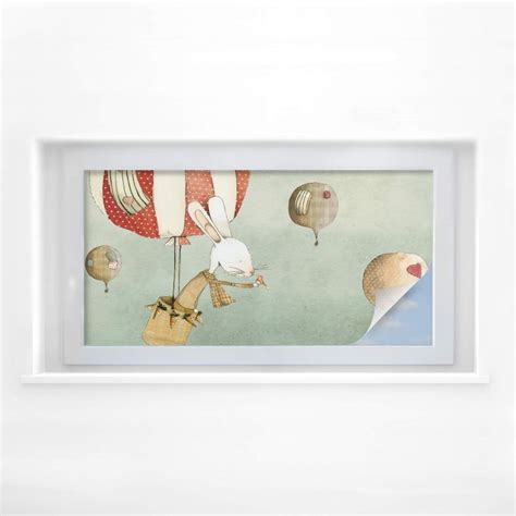 Window foil Loske – Balloon ride | wall-art.com