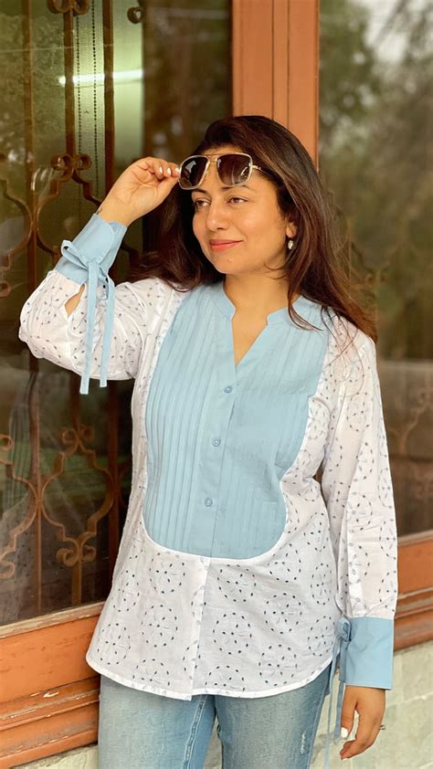 Blue Summer Shirt - HOMESAKE LOVE