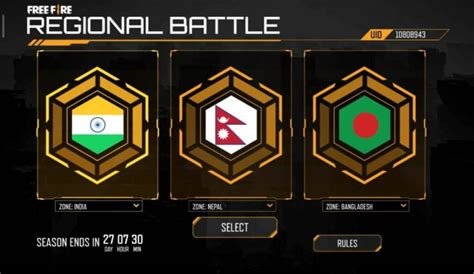 Garena Free Fire: All Details of the Free Fire Regional Battle Event ...