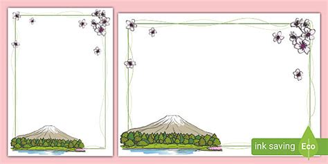 Japanese Page Border (teacher made)