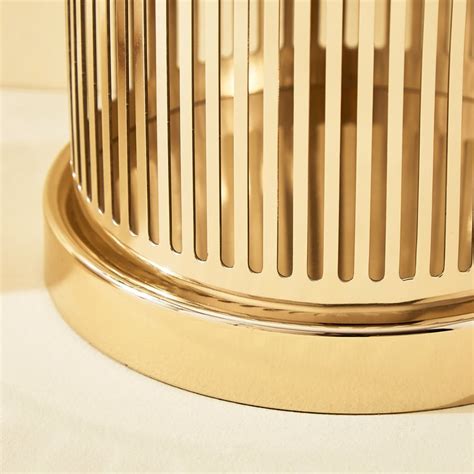 Buy Blanco Blake Stainless Steel Hurricane Candle Holder from Home ...