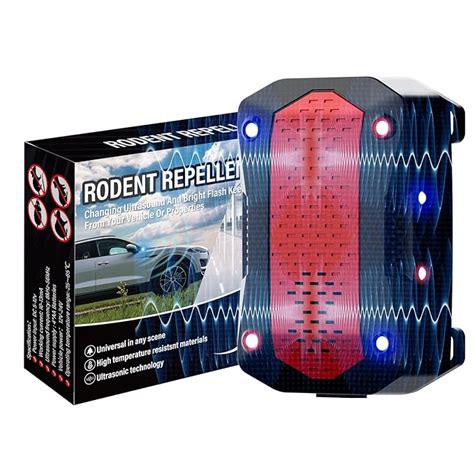 Ultrasonic Rodent Repellent, Plug-in Mouse Rat Pest Bat Squirrels ...