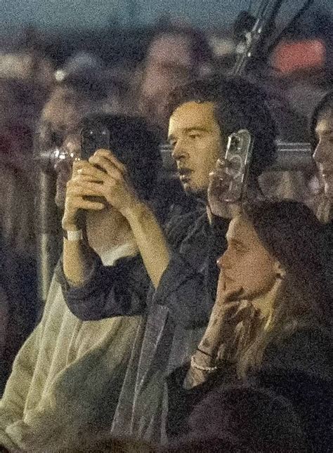 Matty Healy at Taylor Swift's concerts fuels dating rumours