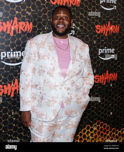 Los Angeles, USA. 14th Mar, 2023. Atkins Estimond arrives at SWARM Los ...