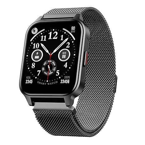 boAt Wave Call 2 Plus Smart Watch w/Bilingual Support (Hindi/English ...