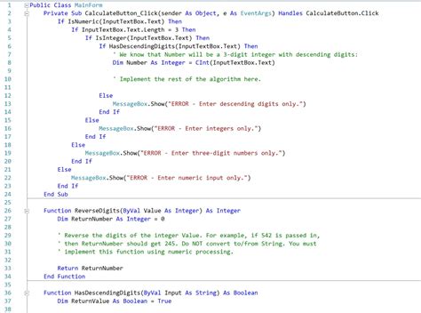 Image result for Common Integer Math Operation Visual Basic