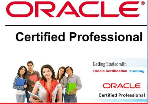 Oracle Certification Program 的图像结果