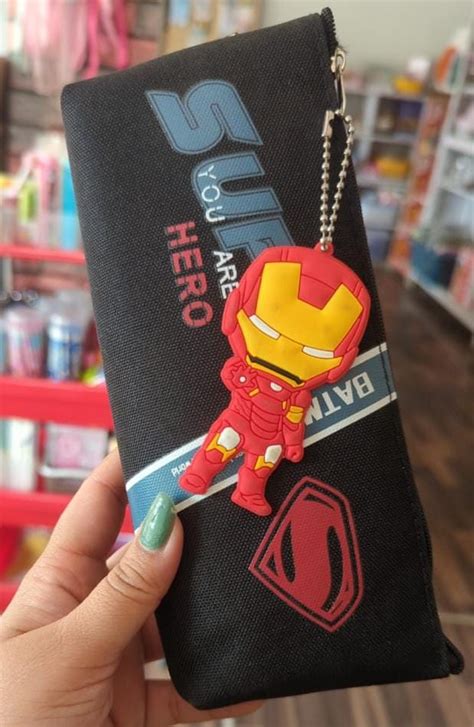 Boys Special Superhero Theme Stationary Case/Pencil Pouch – House Of Kids