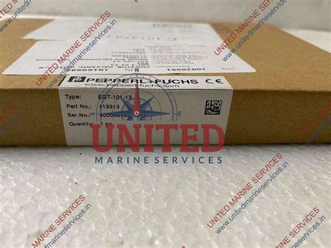 PEPPERL+FUCHS EGT-101-13 TRANSMITTER POWER SUPPLY | United Marine Services