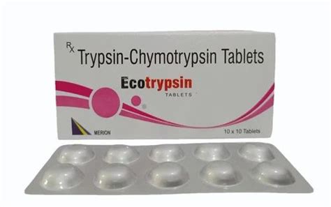Pharmaceutical Third Party Manufacturing - Trypsin Chymotrypsin Tablet ...