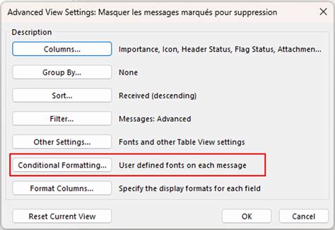 Image result for Conditional Formatting Emails Outlook