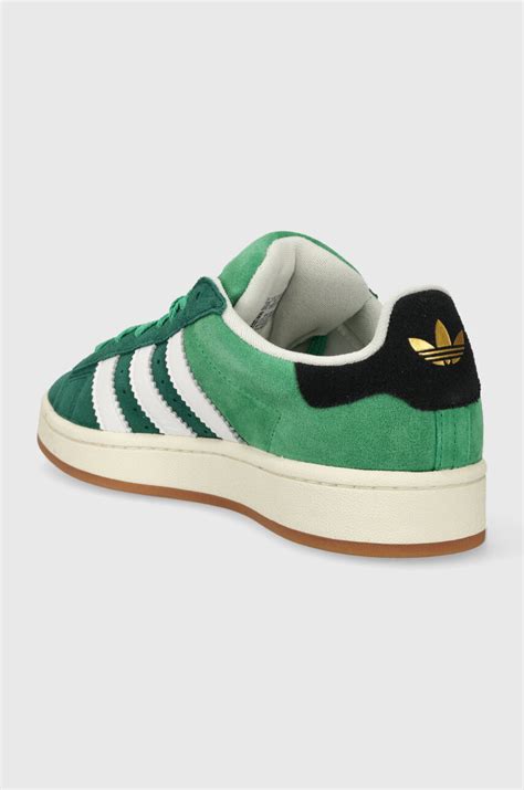 adidas Originals sneakersy zamszowe Campus 00s kolor zielony ID2048 w PRM