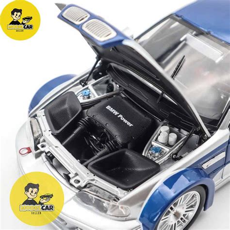 1:18 DCN BMW M3 GTR E46 Need For Speed NFS 9 Diecast Scale Model Car ...