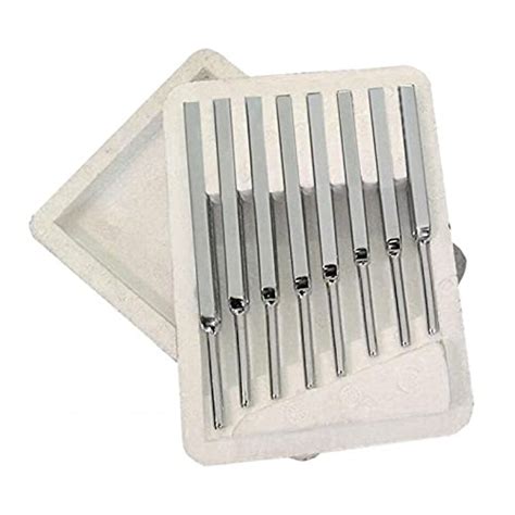 COMET Diwakar Tunning Fork Set of 8 with Tested Frequency in Very Nice ...