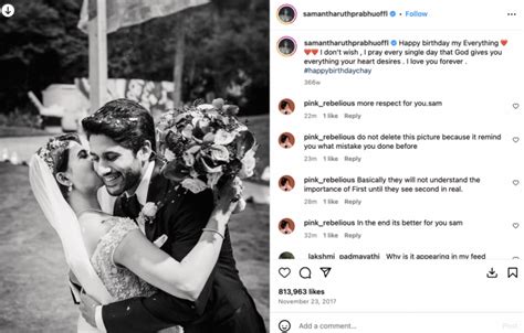 Samantha Ruth Prabhu kissing Naga Chaitanya in this old pic goes viral ...