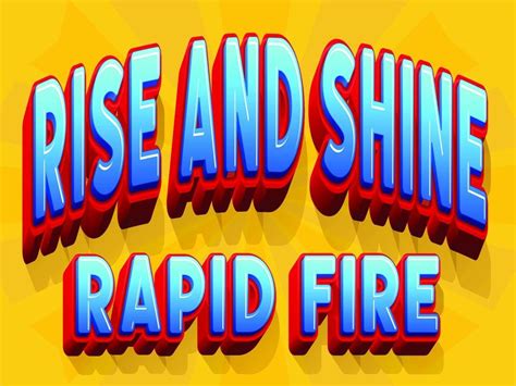 Rise & Shine Rapid Fire, Rod 'N' Reel Gaming & Bingo, Chesapeake Beach ...