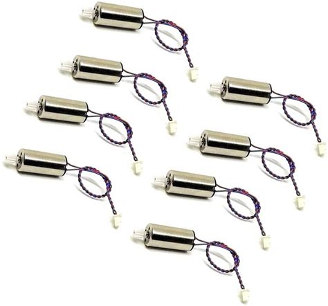 INVENTO 8pcs 3.7V 8x16mm 816 Micro Coreless HighSpeedDC Motor with 11 ...