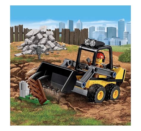Shop Lego City Construction Loader Building Blocks (88 Pcs) 60219 for ...