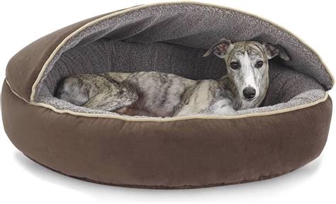 Fluffy's Luxurious Hooded Cover Fleece Fabric Fiber Filled Dogs & Cats ...