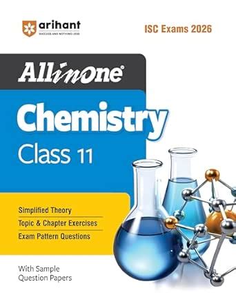 Arihant All in one Chemistry Class 11 for ISC Exams 2026 | With ...