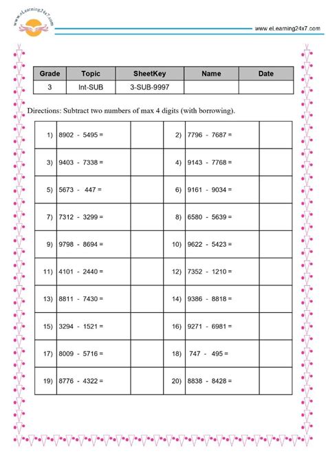 Image result for Eureka Math Grade 5 Homework Lesson 7 of 5.1 Printable Form