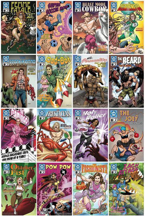 Awesome Big Brother 16 Comic Book Covers – hobiebarnes.com