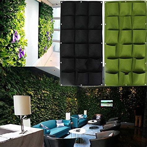 3NH® Pockets 50cm*100cm Plant Pots Wall Pot Vertical Flower Pots and ...