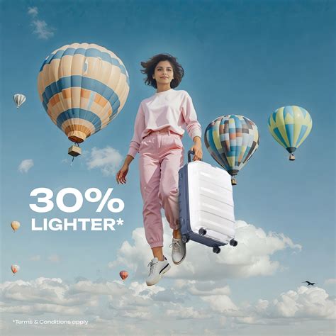 Safari Aeroglide Trolley Bag with anti-scratch shell, TSA lock and Anti ...