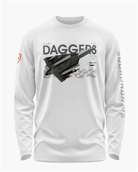 IAF FLYING DAGGERS Full Sleeve T-Shirt exclusive at Deployed